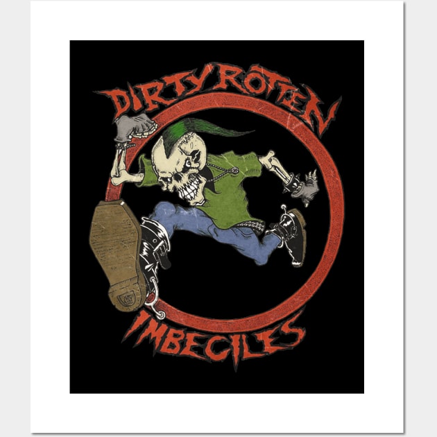 Dirty Rotten Imbeciles Wall Art by arkobasaka